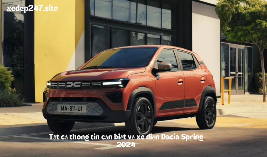 Tất cả thông tin cần biết về xe điện Dacia Spring 2024