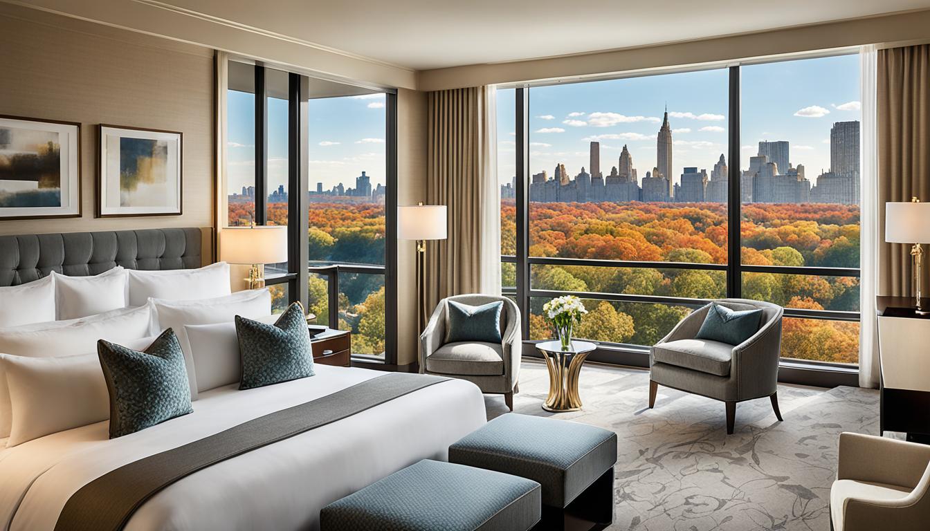 luxury hotel suites in Central Park